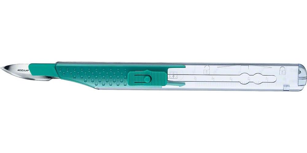 AESCULAP Aesculap Sicherheitsskalpell Fig. 23 PK 10 steril, Carbonstahl