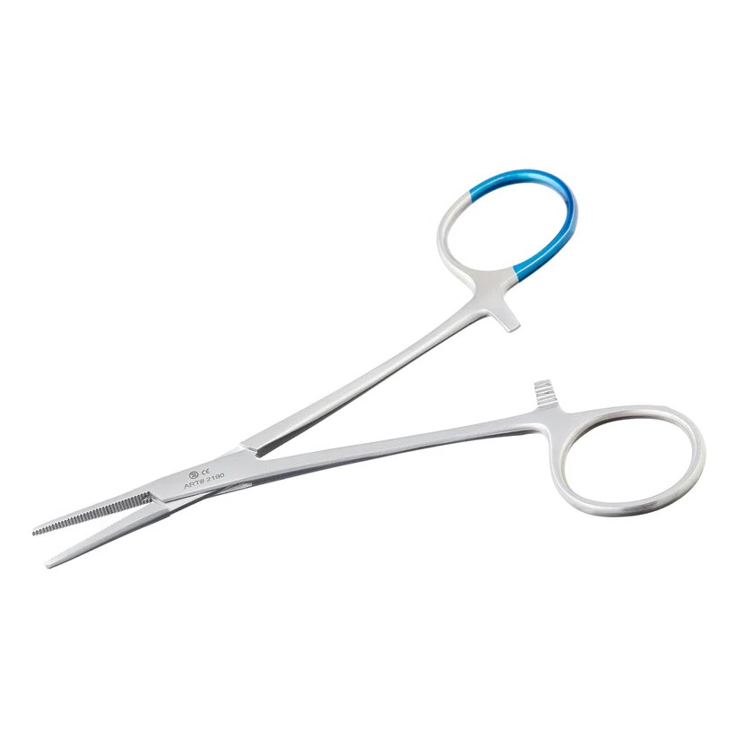 Eccoline Arterienklemme Halsted-Mosquito PK 25 steril, gerade, anatomisch 12,5cm
