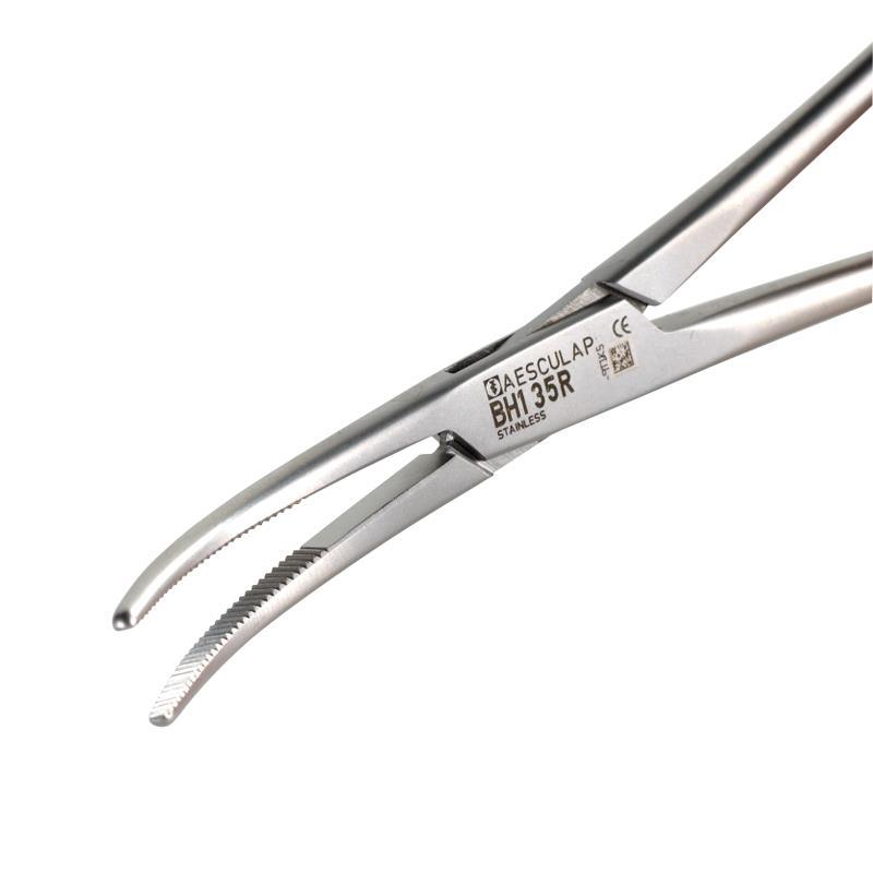 AESCULAP Arterienklemme Kelly 14,0cm gebogen