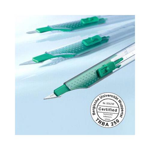 Aesculap Sicherheitsskalpell Fig. 11 AP 10 steril, Carbonstahl Aesculap Sicherheitsskalpell Fig. 11 AP 10 steril, Carbonstahl