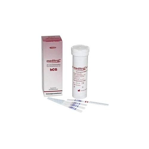 MEDICHEM Meditrol hCG Schwangerschaftstest PK 25 hCG-Urin-Schnelltest