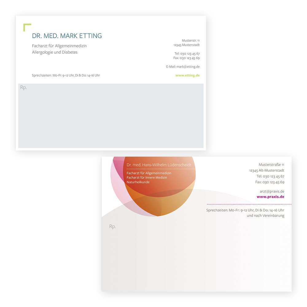 Privatrezept Design Privatrezept Design