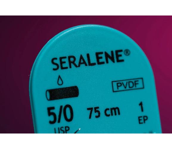 Serag-Wiessner GmbH & Co.KG Seralene 5/0 blau LO10341C PK 24 HR-17 75cm