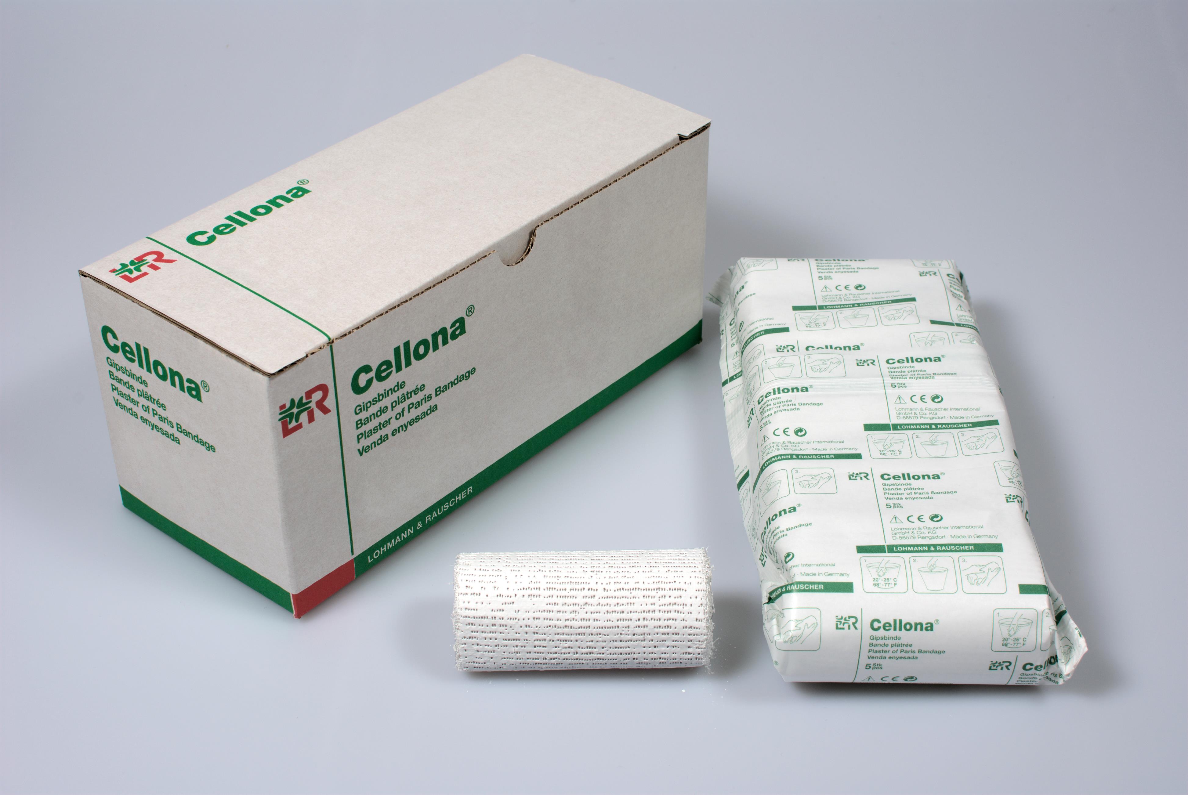 Lohmann & Rauscher International GmbH & Co. KG Cellona Gipsbinde 6cmx2m, 2x5 Stk.