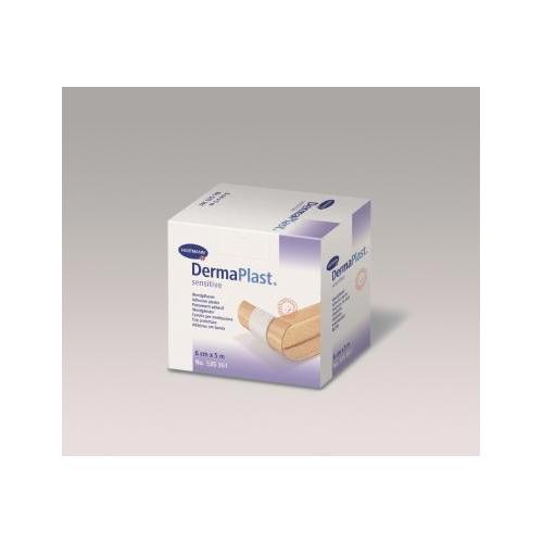 DermaPlast Soft 6cm x 5m Wundpflaster aus weichem Vliesstoff