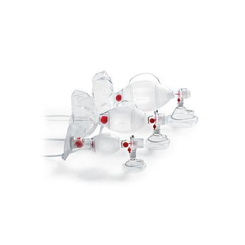 AMBUS (JIT) Ambu Spur II Einweg-Beatmungsbeutel f. Erwachsene m. Gesichtsmaske+O2Reserv