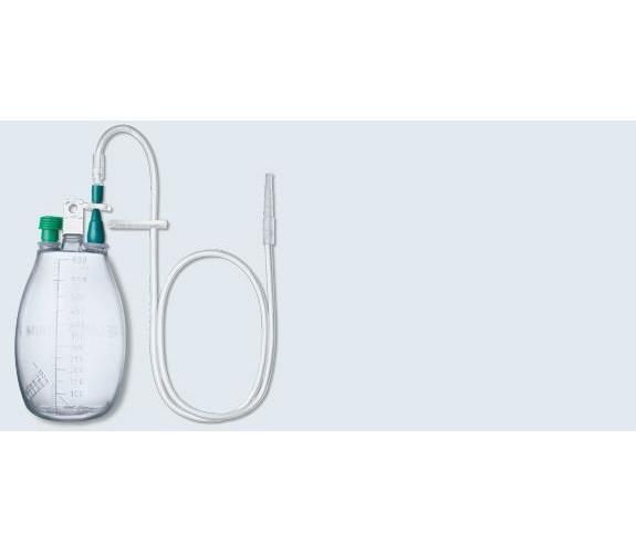 PFM - PRODUKTE FÜR DIE MEDIZIN pfm Hochvakuum-Redonflasche 200ml MA 40 OP-System,Länge 150cm,Steckverb.