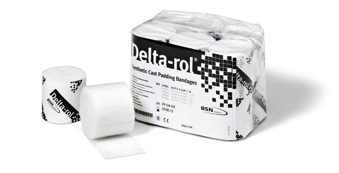 BSN medical GmbH Delta-rol synthetische Polsterwatte AP 12 5,0cm x 2,75m