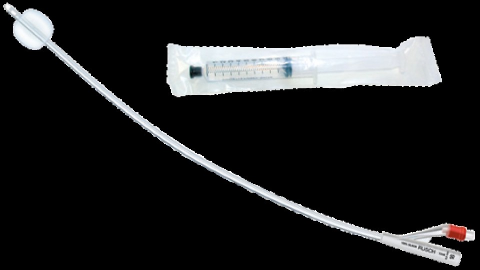 Teleflex Medical GMBH Brillant Comfort Silikon-Katheter PK 5 CH16 Nelaton,m. vorgefüllt.Spritze