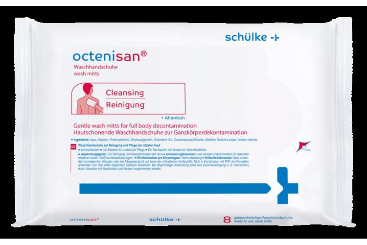 Octenisan Waschhandschuhe PK 8 z. Reinigung u. Pflege der Haut