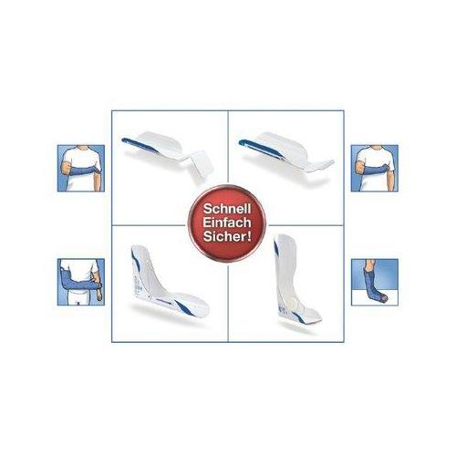 Delta-Xpress Handgelenkschiene Gr. M AP 10, mit Fingerauflage