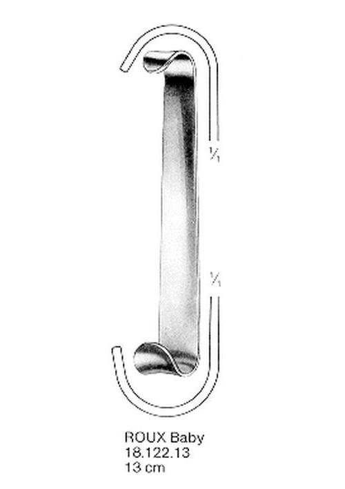 Wundhaken Roux 13,0cm PK 4 zum Einmalgebrauch