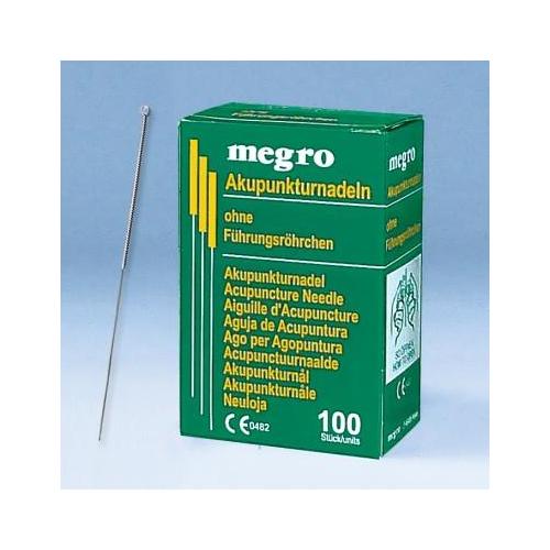 MEGRO Ratiomed Akupunkturnadeln TypA2 AP 100 0,3x30mm mit Silbergriff, o.F. - Bild 2