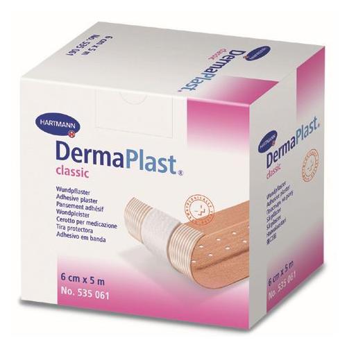 DermaPlast classic 8cm x 5m Wundpflaster aus textilem Gewebe