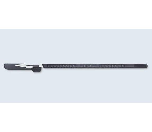 Feather Safety Razor CO., LTD. Feather Mini-Skalpell Fig 11 AP 20 mit 18cm langem Kunststoffgriff