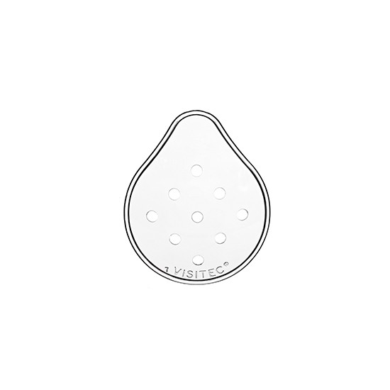 BD Visitec Universal Augenklappe AP 50 7,5x6,5cm, unsteril