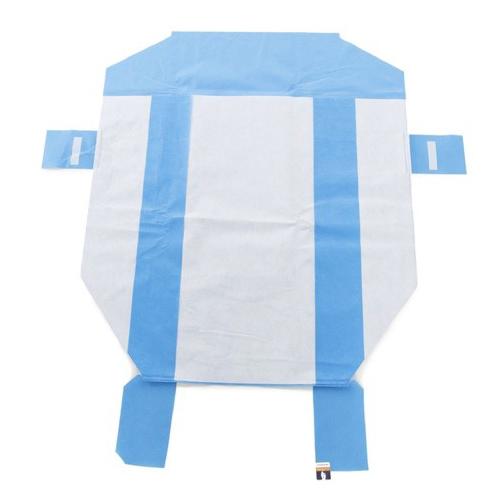Halyard Smart-Fold H650 Sterivlies PK 48 101x119cm, blau/weiß