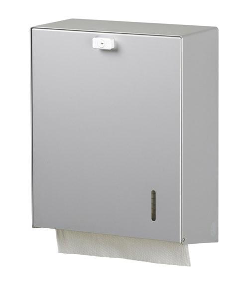 Ingo-Man Classic Handtuchspender HS31A Alu, silber eloxiert, 270x355x130mm