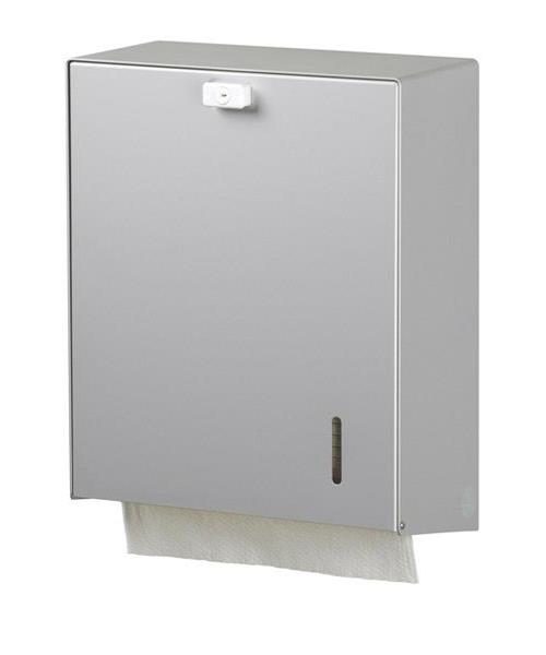 INGO-MAN Ingo-Man Classic Handtuchspender HS31A Alu, silber eloxiert, 270x355x130mm