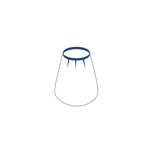 Invisishield® Abdeckhauben rund PK 25 60x120cm, PE-Folie