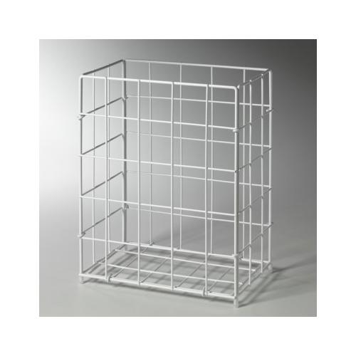 Fripa Sammelkorb klein Drahtgefl. weiß, 285x355x199mm (BxHxT)