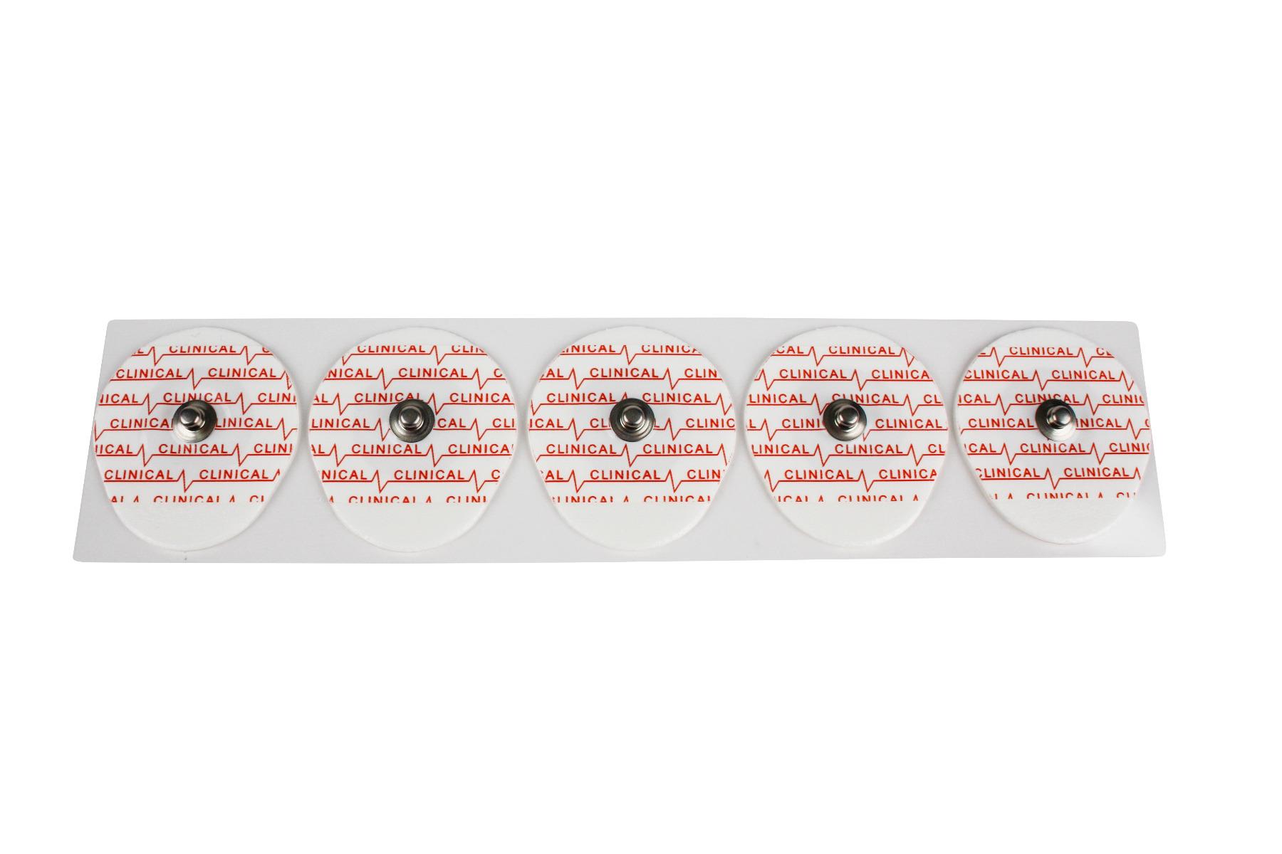 EKG-Ektroden Clinical S45C/5-60 PK 60 40x36mm, Schaumstoff,Festgel,Karbon