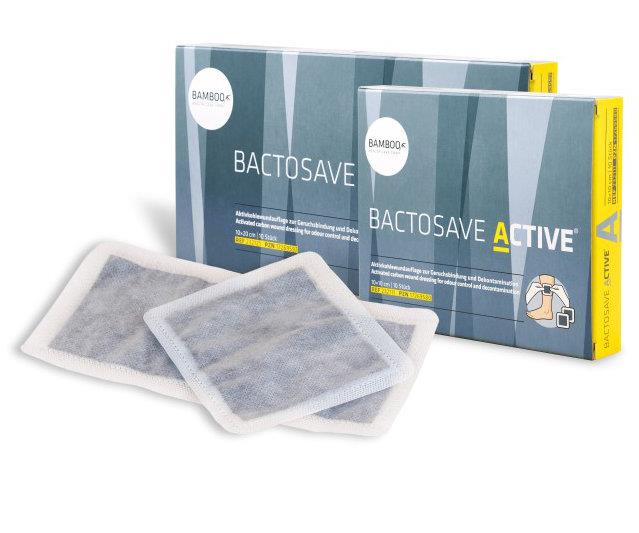 CUREA MEDICAL GMBH BactoSave Active® 10x10cm PK 10 Aktivkohlewundauflage