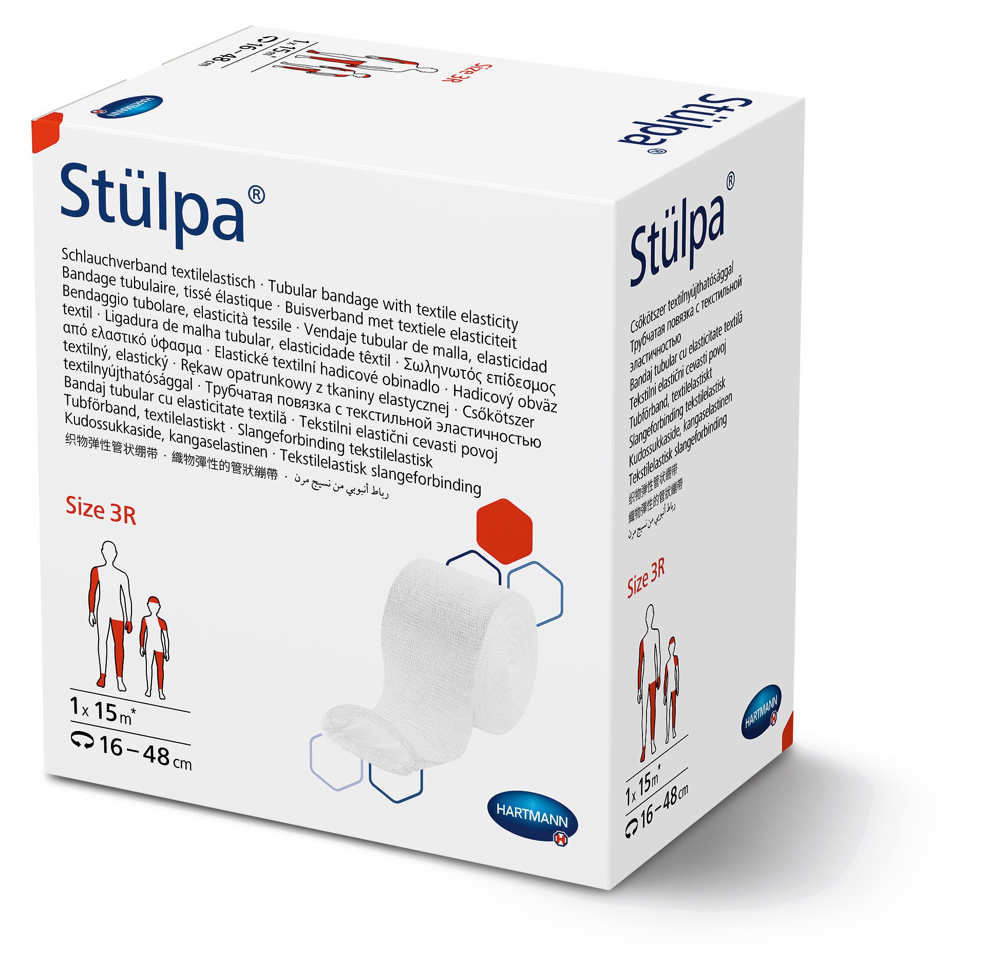 Stülpa-Rollen Gr.1R 15m f. Finger 2,5cm