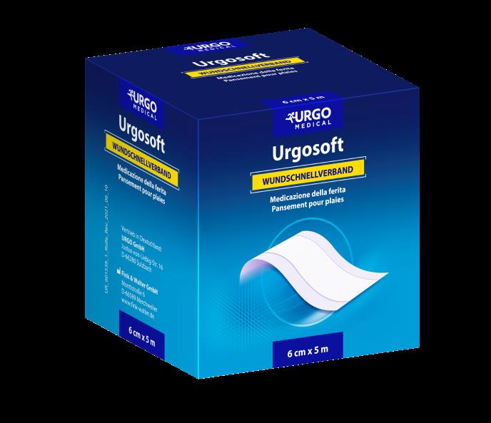 Urgosoft 5m x 8cm, weiß, dehnbar WSV für besonders empfindliche Haut