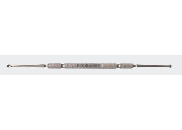 Scilo Vertriebs GmbH Scilo Chalazionslöffel 2-Enden PK 20 Länge 135mm, steril