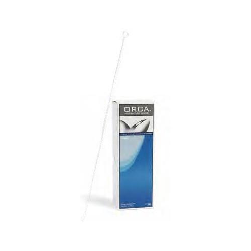 Orca Accent Longneedle Akupunkturnadel AP 100 0,3x100mm mit Kupferwendelgriff