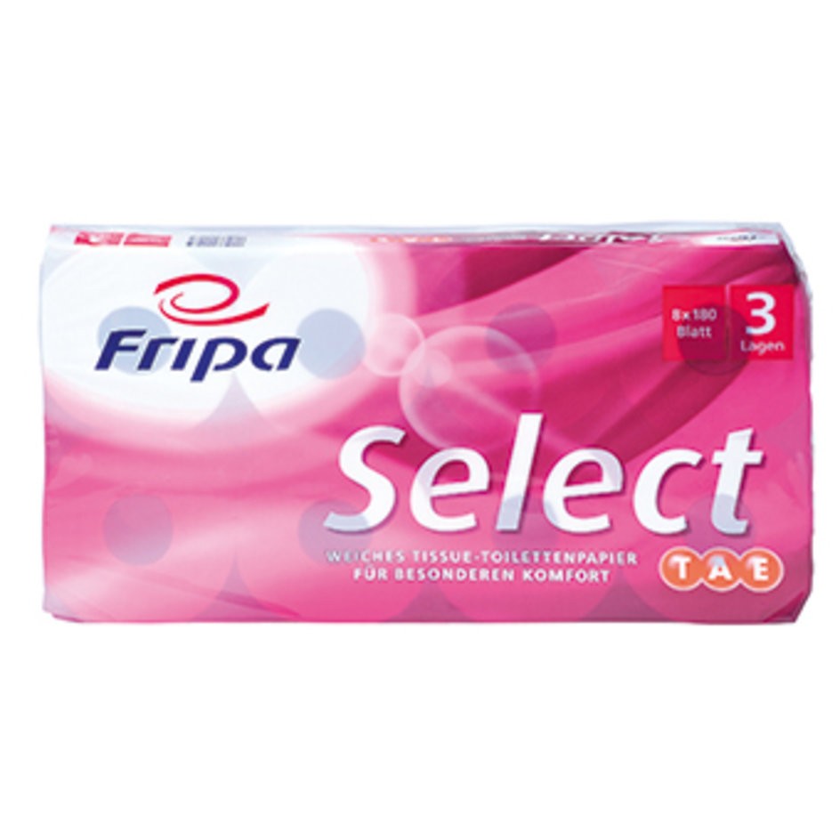 Toilettenpapier Luxus 3-lagig AP 48 á 180 Blatt hochweiss