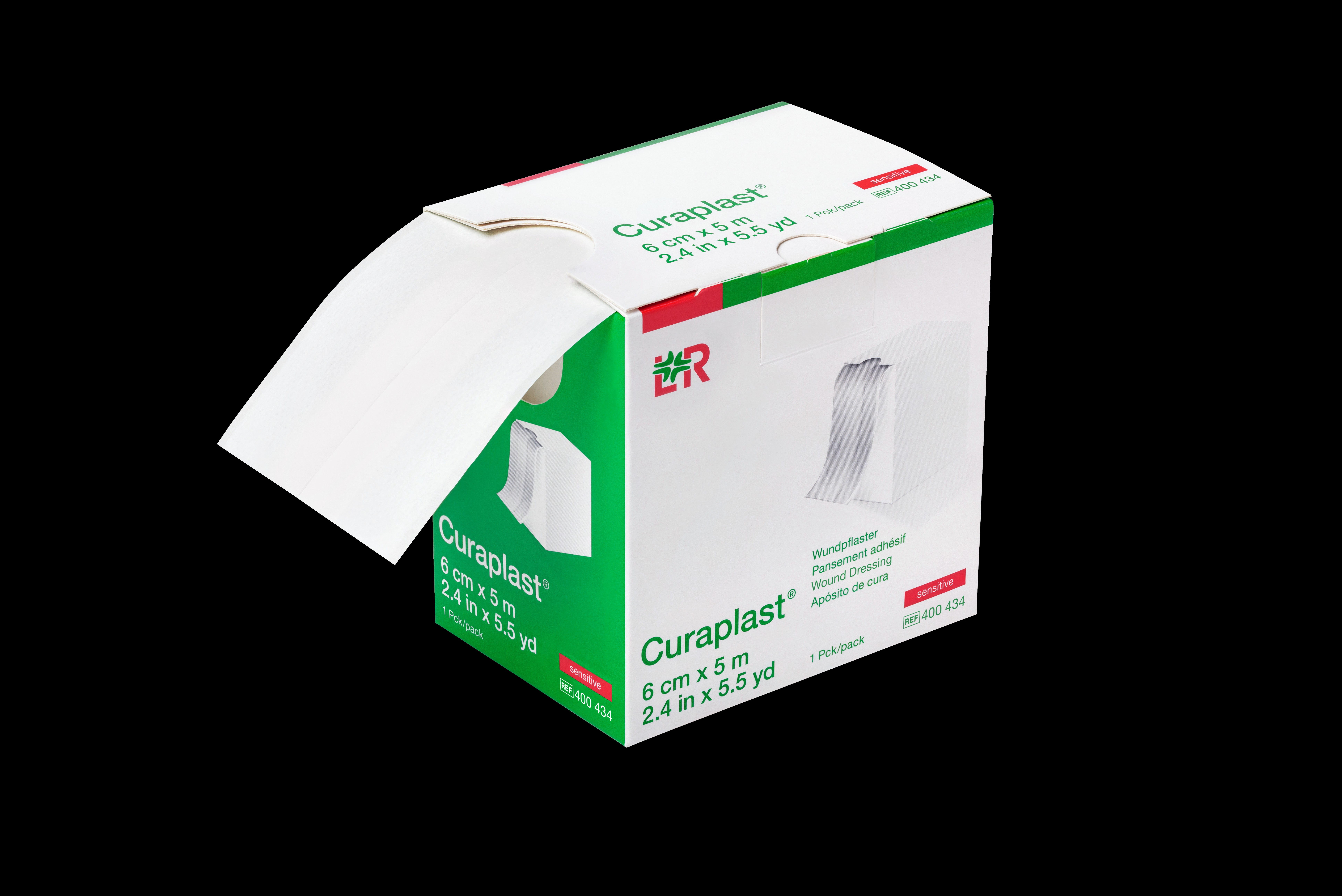 Lohmann & Rauscher International GmbH & Co. KG Curaplast sensitive Wundschnellverband 6cmx1m, 10 Abschnitte à 10cm