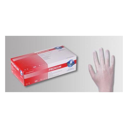 UNIGLOVE Unigloves Premium Vinylhandschuhe PK 100 Gr.M, unsteril, puderfrei