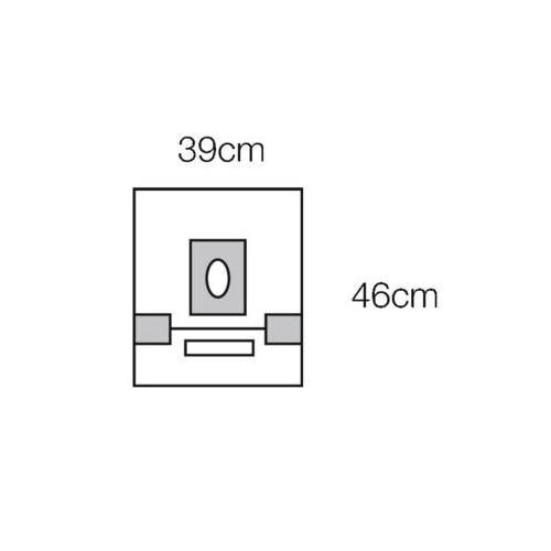 Steri-Drape Ophtalm. 40x49cm AP 10 Kl. Abdeckung m. Auffangbeut.