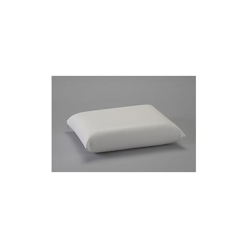 OP-Kissen 40x40cm mit Kunstlederbezug weiß