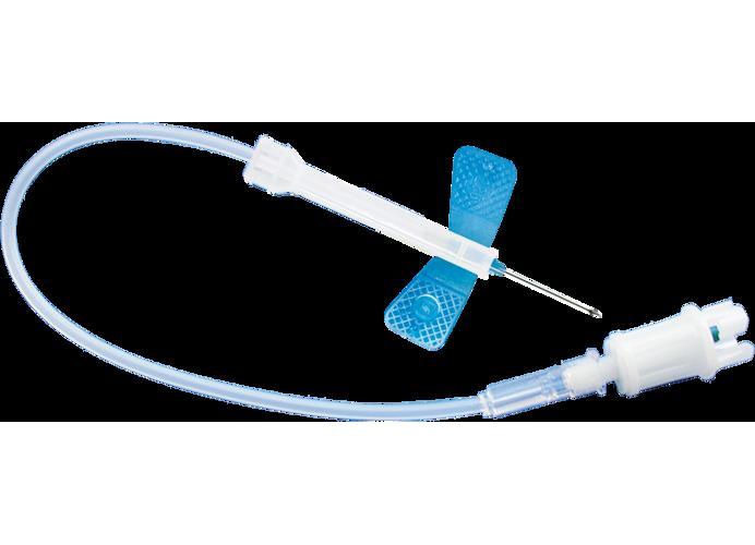 Sarstedt AG & Co. KG Safety-Multifly-Kanülen Nr.16 blau 23G AP 120 0,6x19mm, mit langem Schlauch