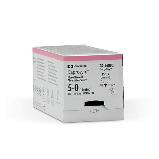 Medtronic, Inc. Caprosyn 4/0 ungefärbt SC5690G AP 12 P-13 45cm