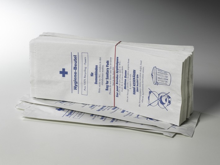 Hygienebeutel f. Damenbinden AP 1000 aus Papier