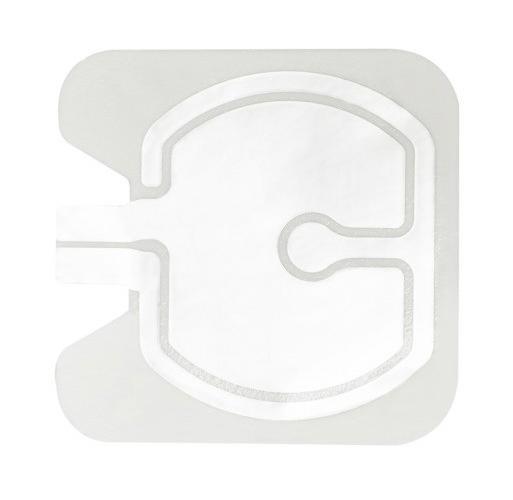 Bowa Einweg-Neutralelektrode 70cm² PK 100 geteit, EASY ohne Kabel