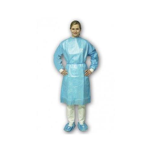 MEGRO Schutzkittel Z+B+ groß unsteril AP 15 Polypropylenvlies m.Strickbündchen