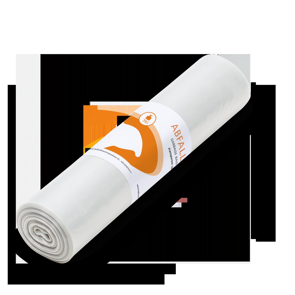 JOHANN A. MEYER Tapira Abfallsack 70L transparent PK 10x25 Rollen 575x1000mmx37mµ