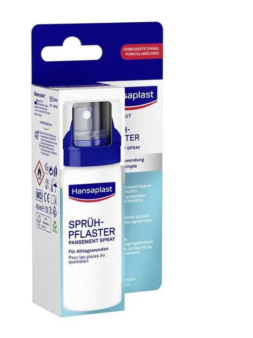 BEIERSDORF AG Hansaplast Zweite Haut Schutz Sprühpflaster Dose mit 40ml