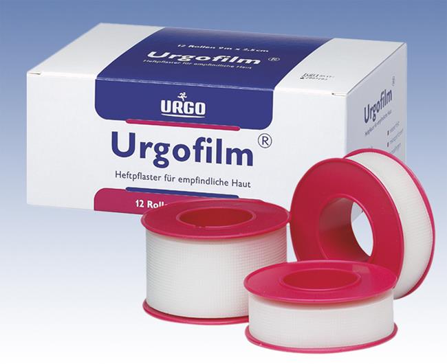 Urgofilm 5m x 2,50cm, transparent AP 12 ohne Schutzring, f. empf.Haut