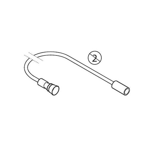 Einweg-Absaugschlauch CH30 2,10m AP 50 ster.verpackt, Universaltrichter