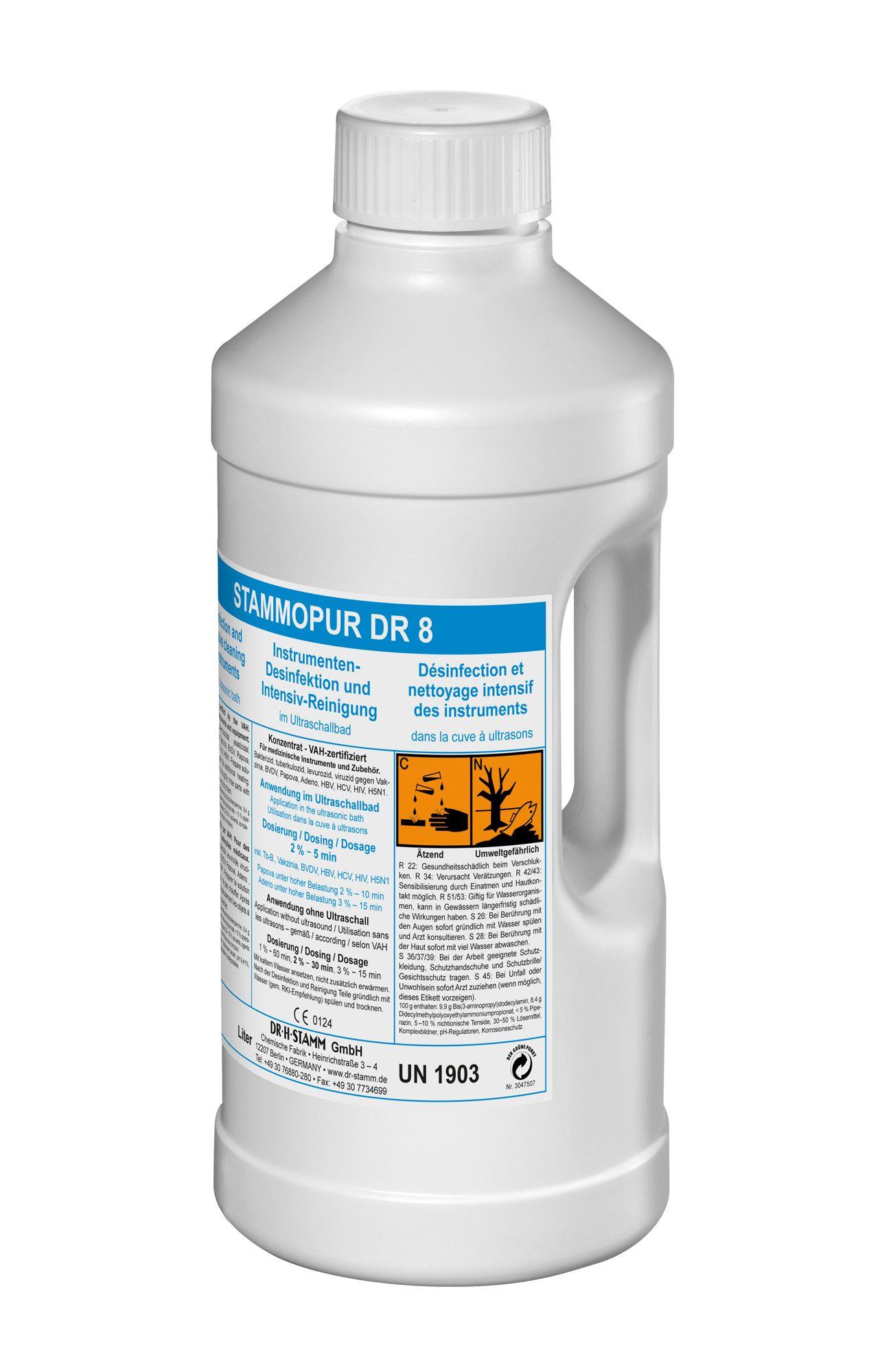 Stammopur DR8 2Liter Ultraschall-Reinigungslösung