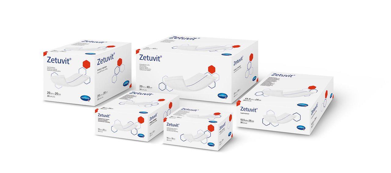 Zetuvit 20 x 20cm Saugkompresse AP 30 unsteril