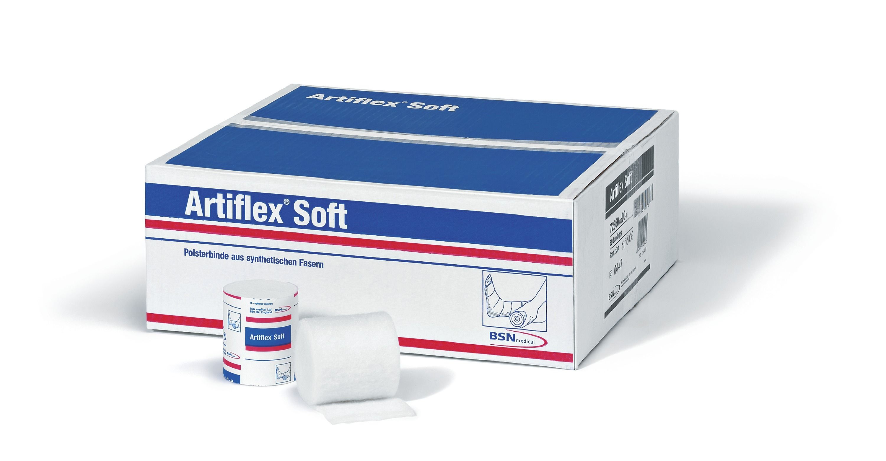 Artiflex Soft 6cm x 3 m AP 50 synthetische Polsterwatte