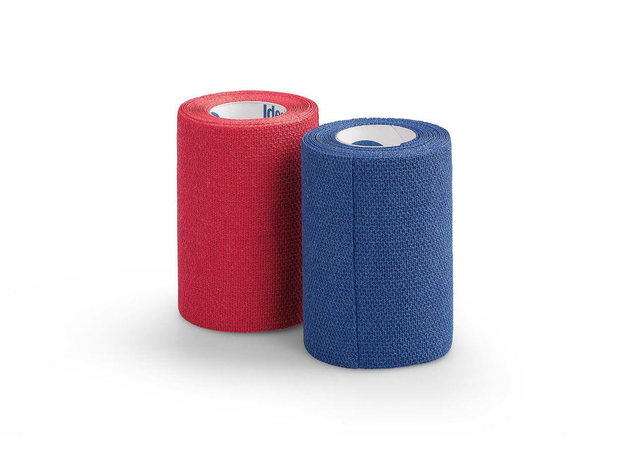 Paul Hartmann AG Peha-haft color latexfrei 10cm x 20m blau, kohäsive elastische Fixierbinden