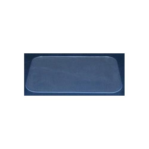 MEGRO Liegenauflage transparent Vinyl 560x400x2mm antibakteriell